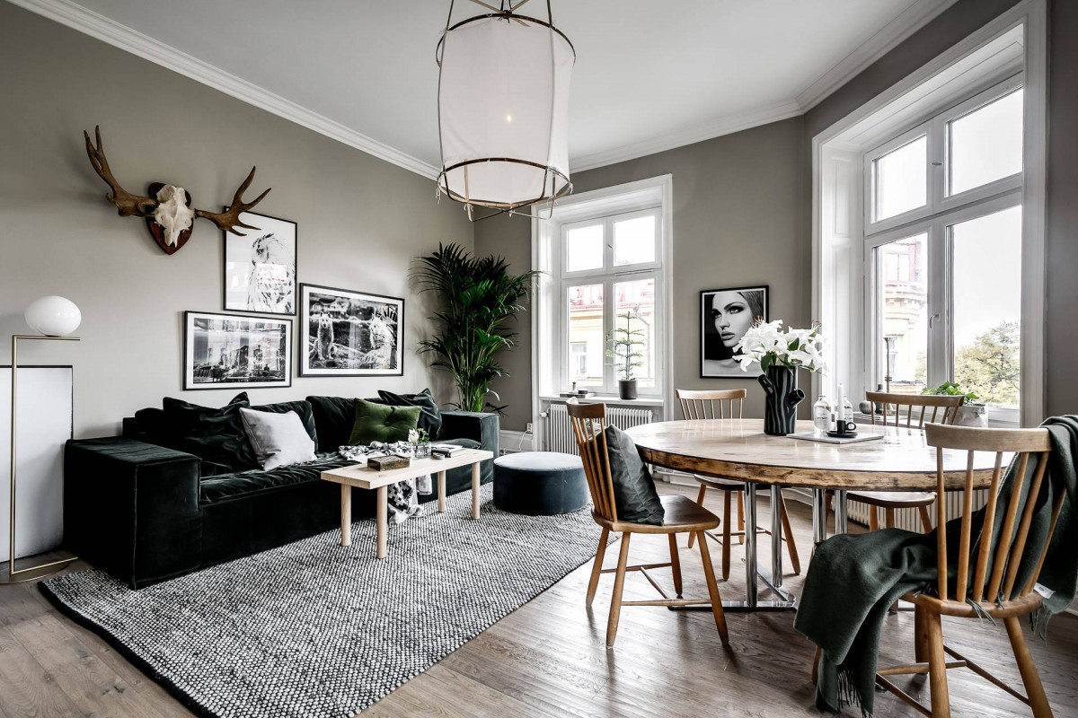 Living Room Colors 2020
 Decor Trend 2020 Contrasts In Deep Green