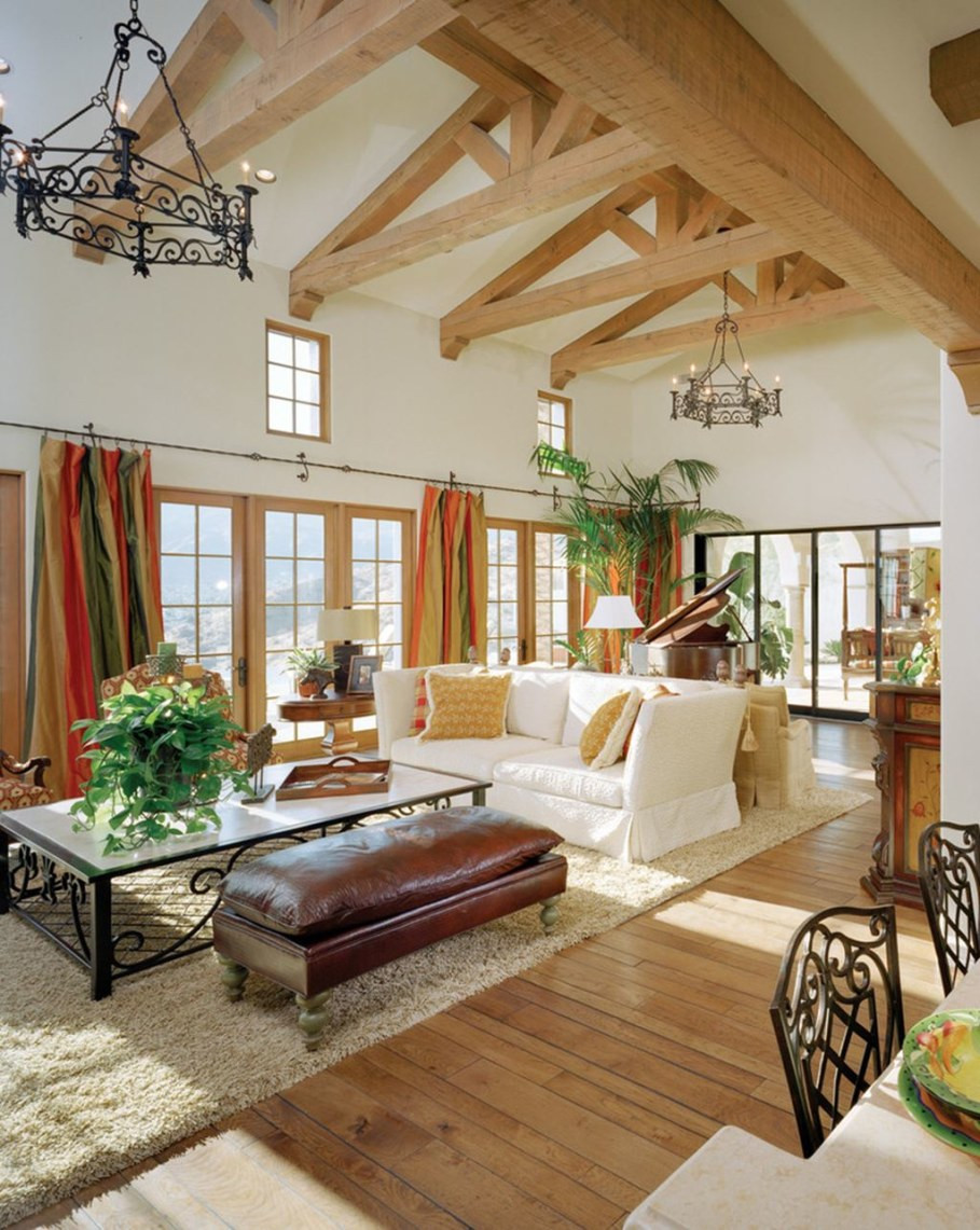 Living Room Decor Tips
 Mediterranean Style living room design ideas