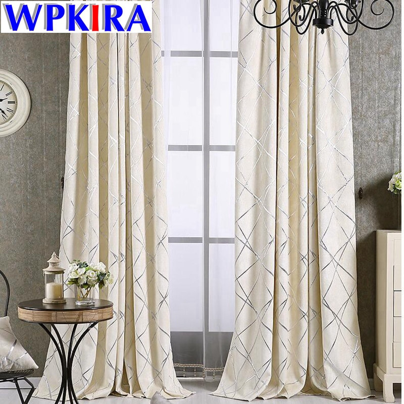 Living Room Drapes And Curtains
 Luxury Damask European Window Treatment Elegant Thick