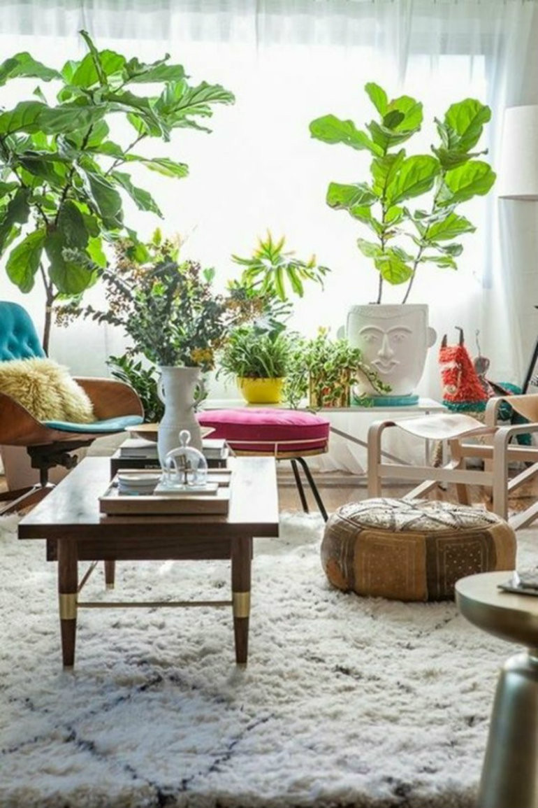 Living Room Plants Decor
 INSPIRING LIVING ROOM IDEAS WITH PLANTS