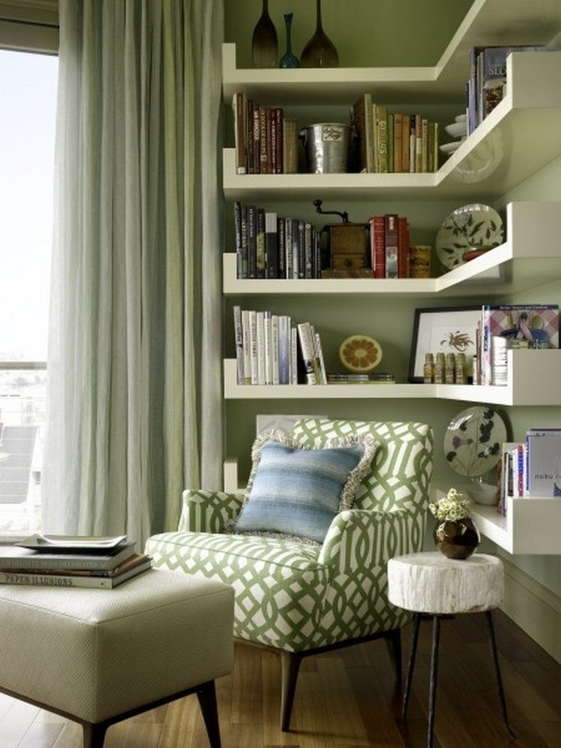 Living Room Shelf Ideas
 30 Clever Ideas Small Corner Shelves for Living Room Design