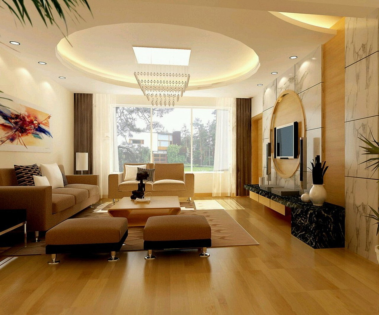 cool lighting ideas for living room