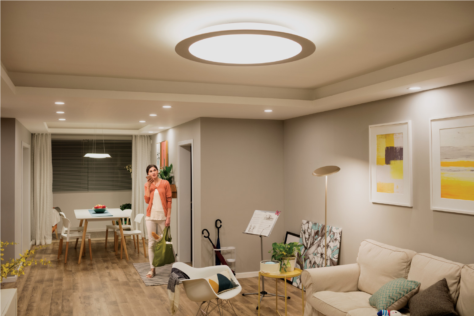 floor spotlights for living room