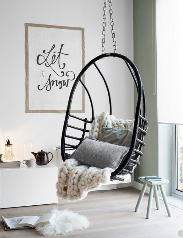 Living Room Swing Chair
 Indoor swing chairs inspirations for your home decor