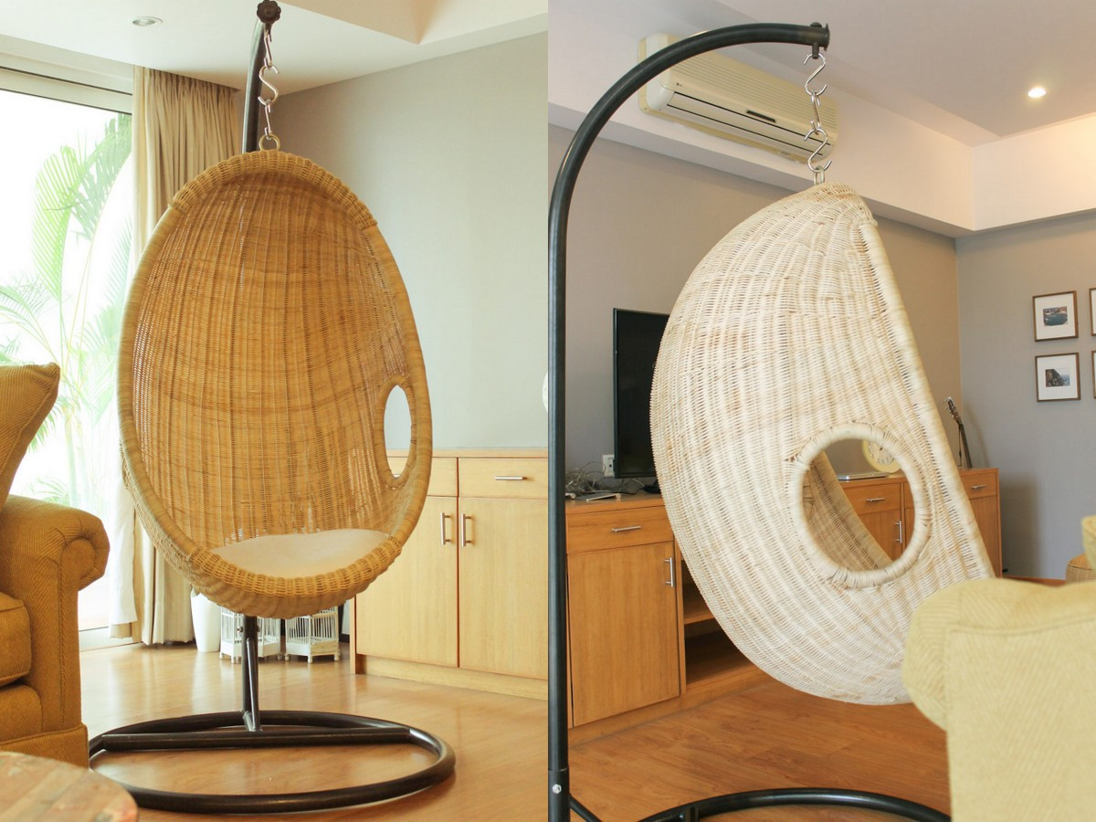 Living Room Swing Chair
 Swing Rattan Chair In India ☆ Living Room Before & After