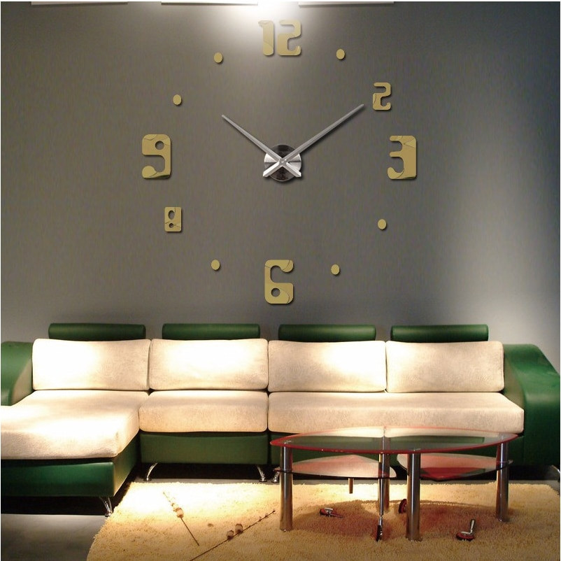 Living Room Wall Clock
 Aliexpress Buy 2016 new big wall clock living room