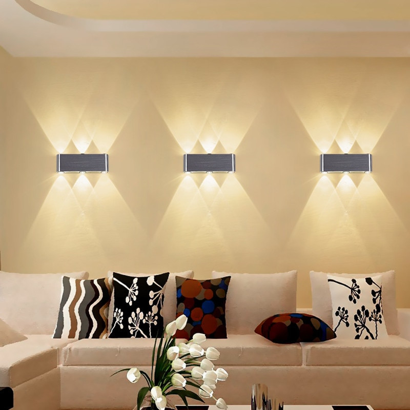 Living Room Wall Lights
 Led wall lamp modern minimalist living room bedroom