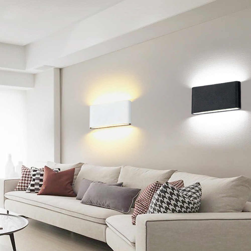 Living Room Wall Lights Luxury Cob Led Wall Lights Lamps 6w 12w Modern Sconces Waterproof