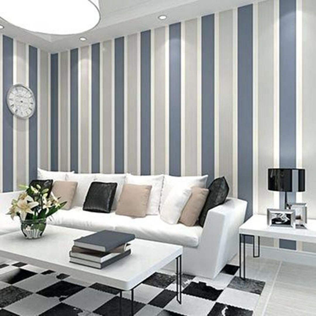 Living Room Walls Paint
 30 Most Attractive Striped Living Room Wall Paint Styles