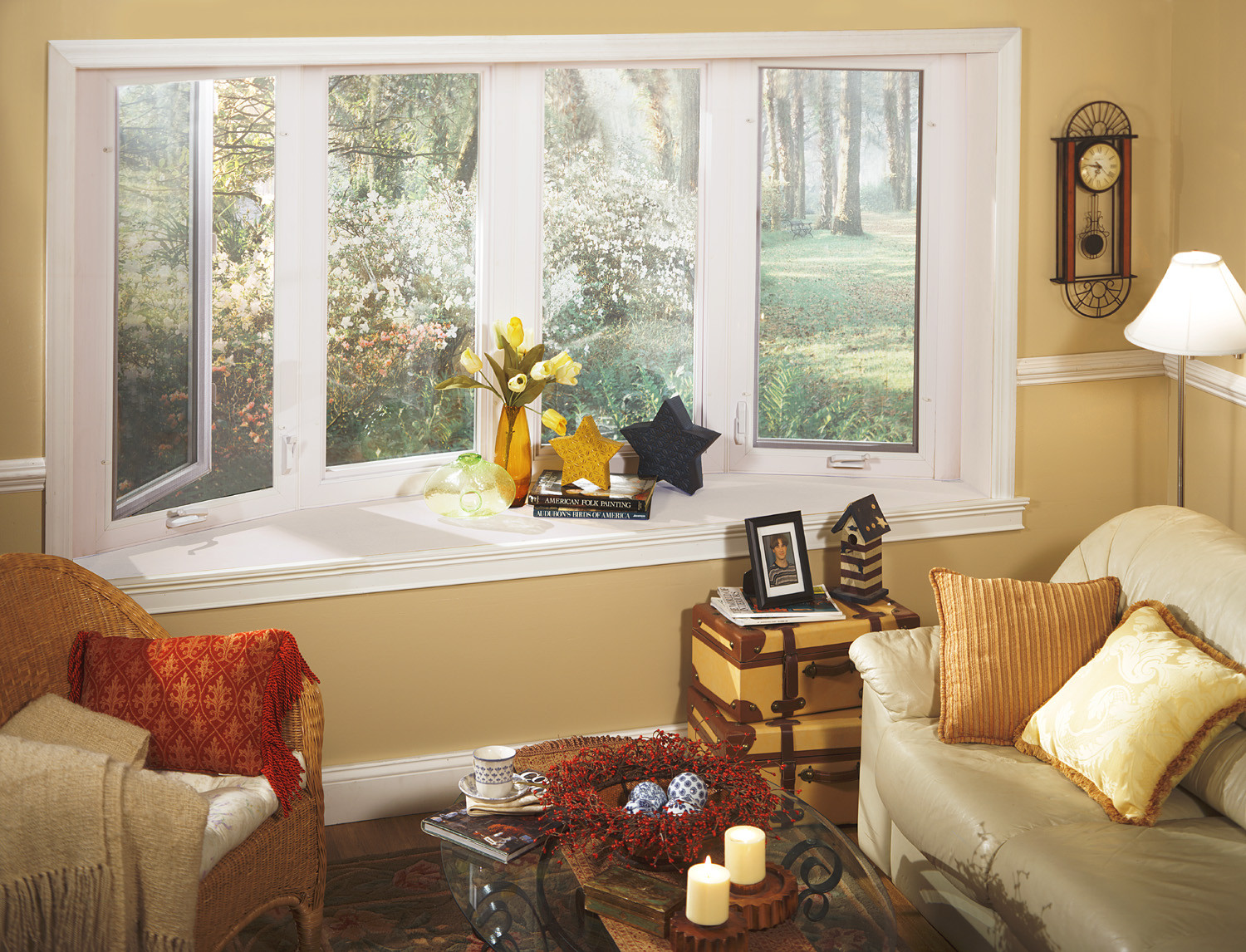 Living Room Window Ideas
 Decorating Ideas to Window Treatments for Casement Windows