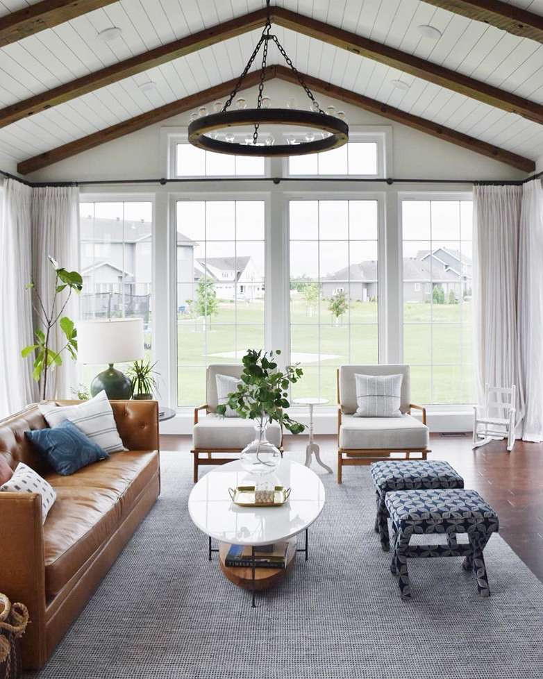 Living Room With Rugs
 Rug Placement Tips