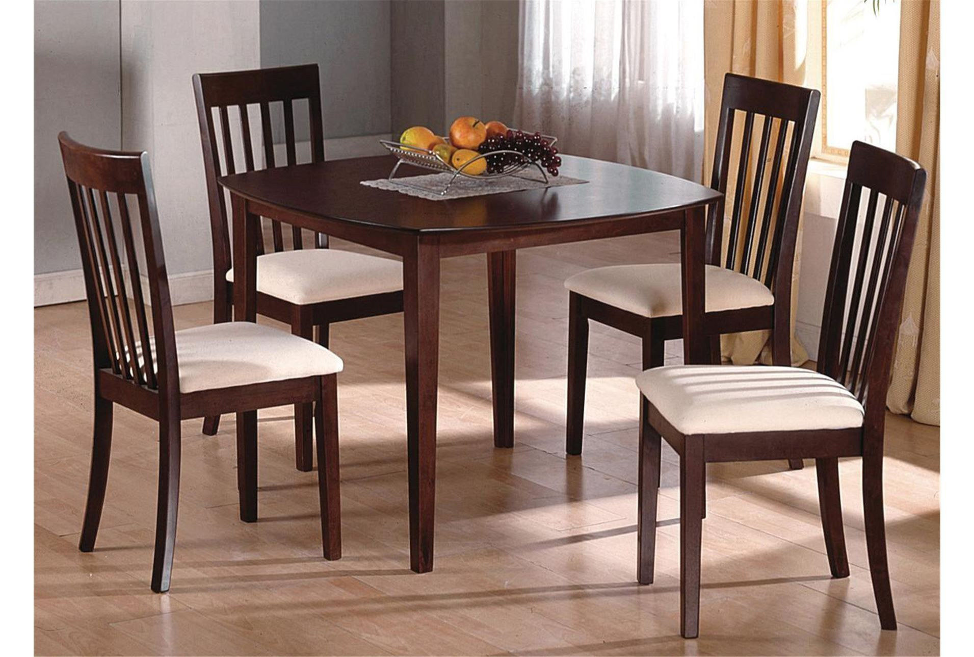 Living Spaces Dining Table Set
 Affordable pact dining set from Living Spaces
