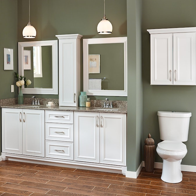 Lowes Bathroom Storage
 VILLA BATH by RSI Catalina 12 in W x 42 in H x 7 25 in D