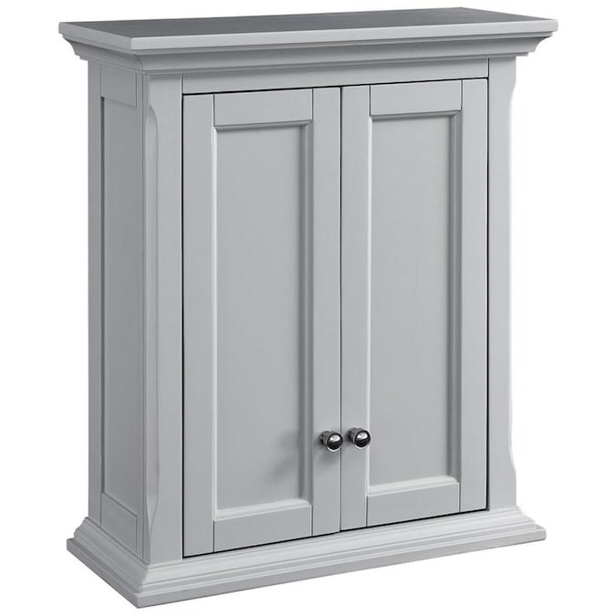Lowes Bathroom Wall Cabinets
 Scott Living Roveland 24 in W x 28 in H x 10 in D Light