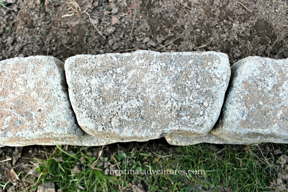 Lowes Landscape Edging Stone Beautiful Easy Curb Appeal Garden Edging Christinas Adventures