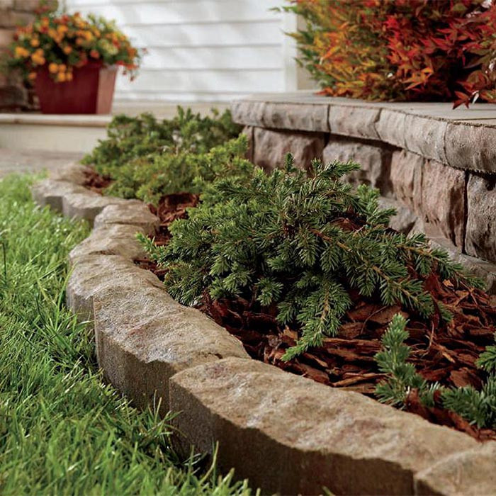 Lowes Landscape Edging Stone
 Garden Edging Lowes Fascinating Cheap Landscaping