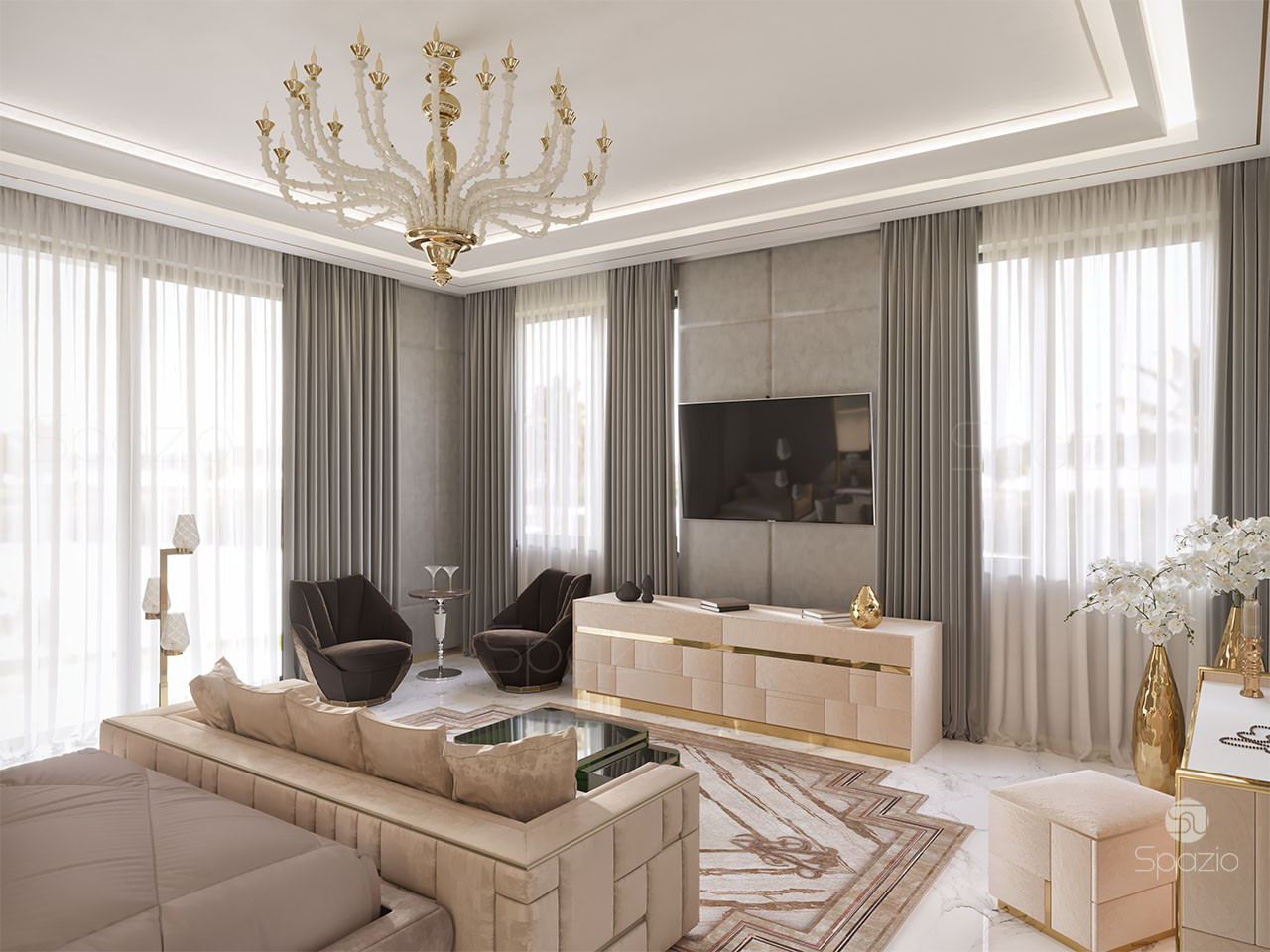 Luxury Master Bedroom
 Luxury Master bedroom interior design in Dubai 2020