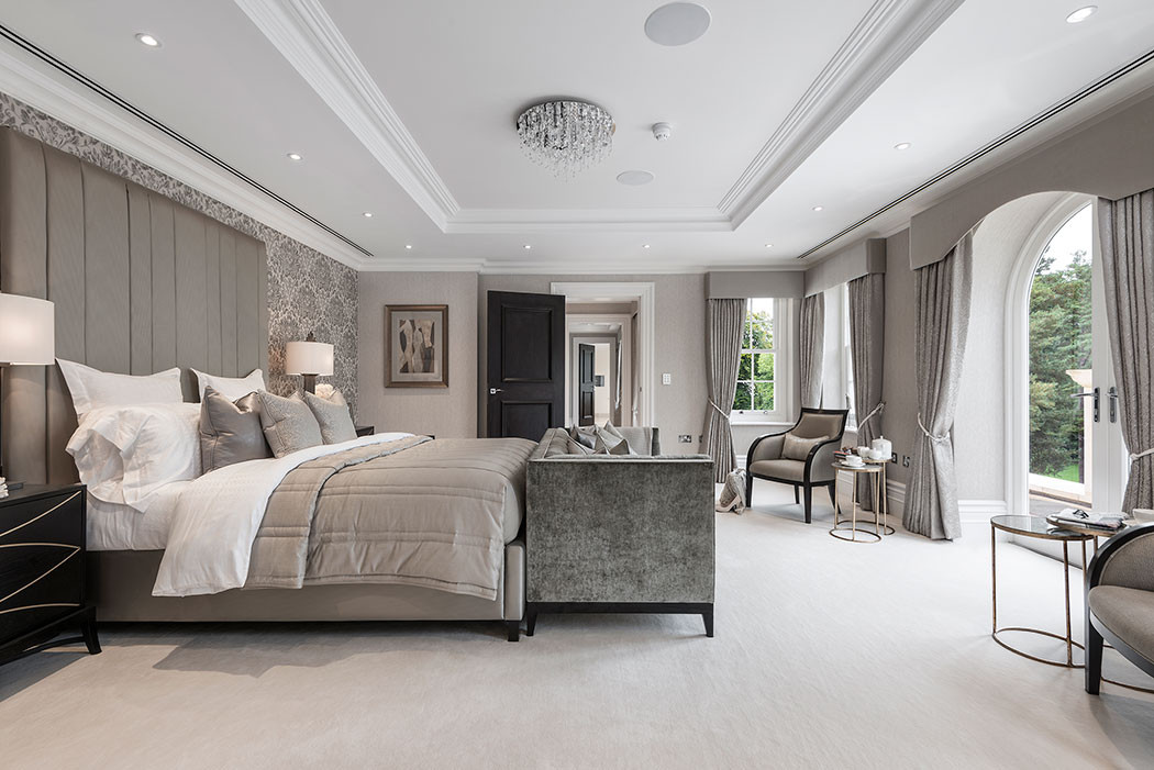 Luxury Master Bedroom
 Luxury panel doors fit for a mansion