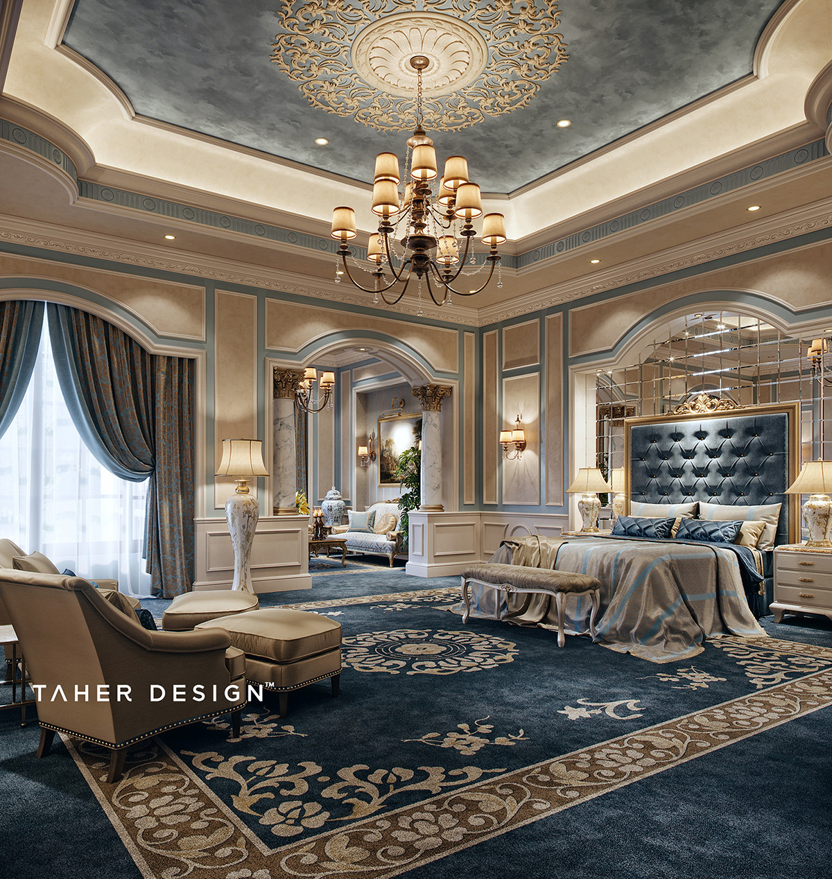 Luxury Master Bedroom
 Luxury Master Bedroom " Dubai" on Behance