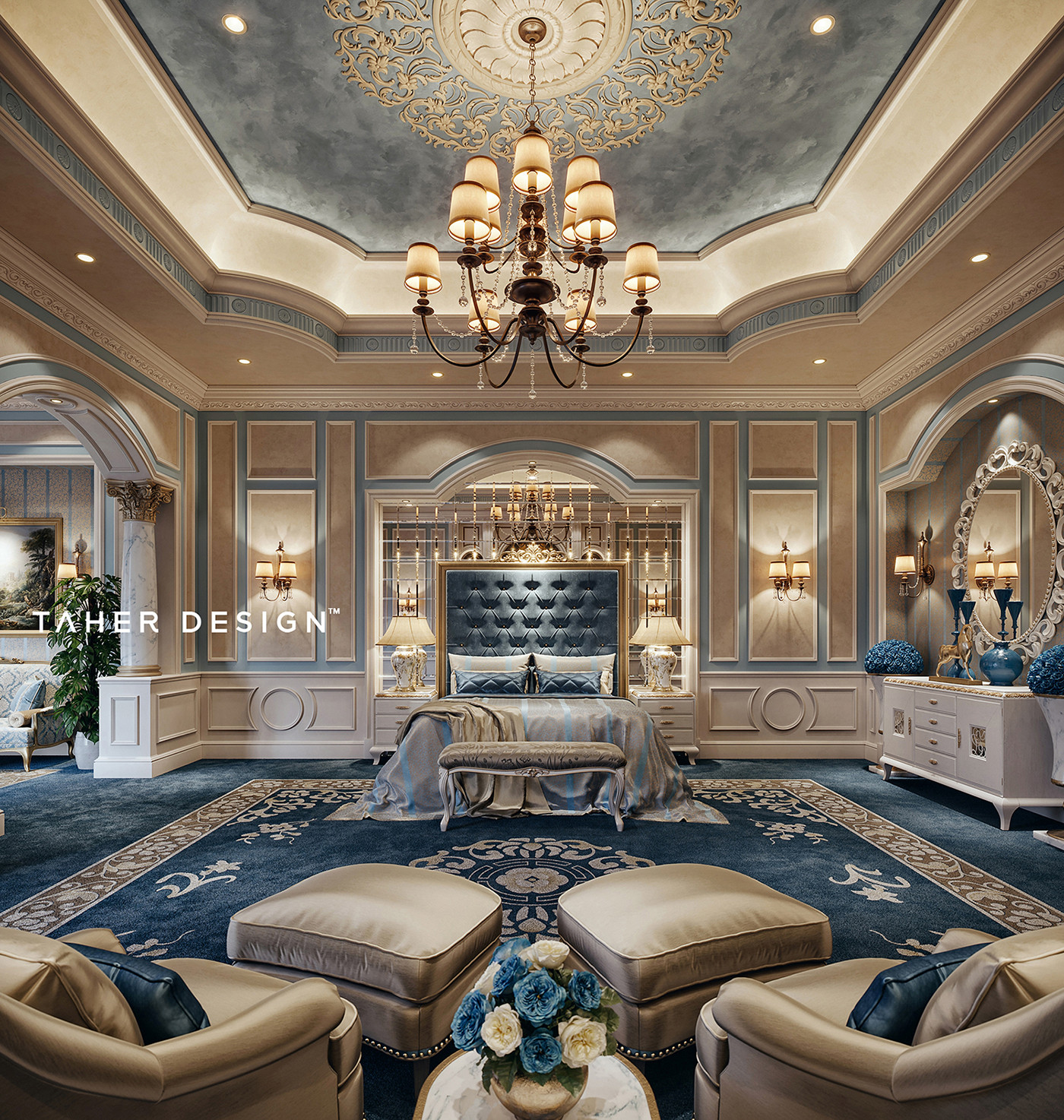 Luxury Master Bedroom
 Luxury Master Bedroom " Dubai" on Behance