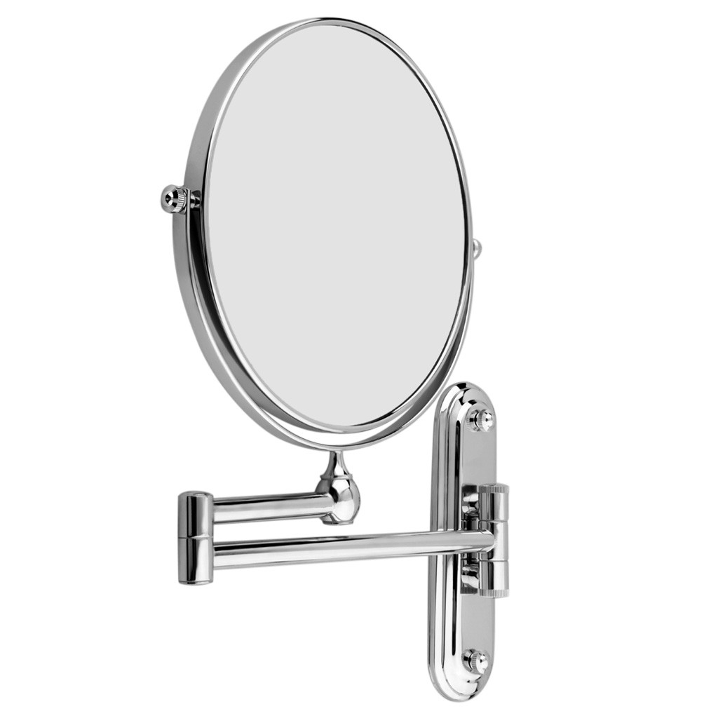 Magnifying Bathroom Mirror
 Chrome Wall Mounted Extending Man Shaving Makeup