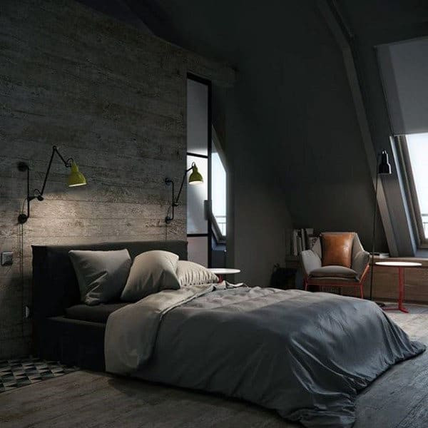 Man Bedroom Decorating
 80 Bachelor Pad Men s Bedroom Ideas Manly Interior Design