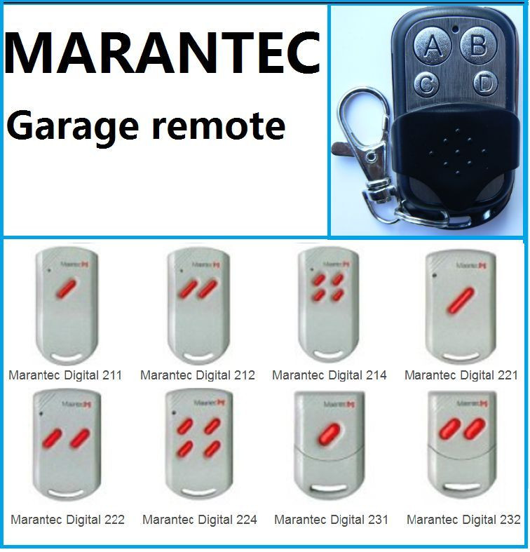 Manatec Garage Door
 Marantec Garage Door Remote Control For Digital 211 212