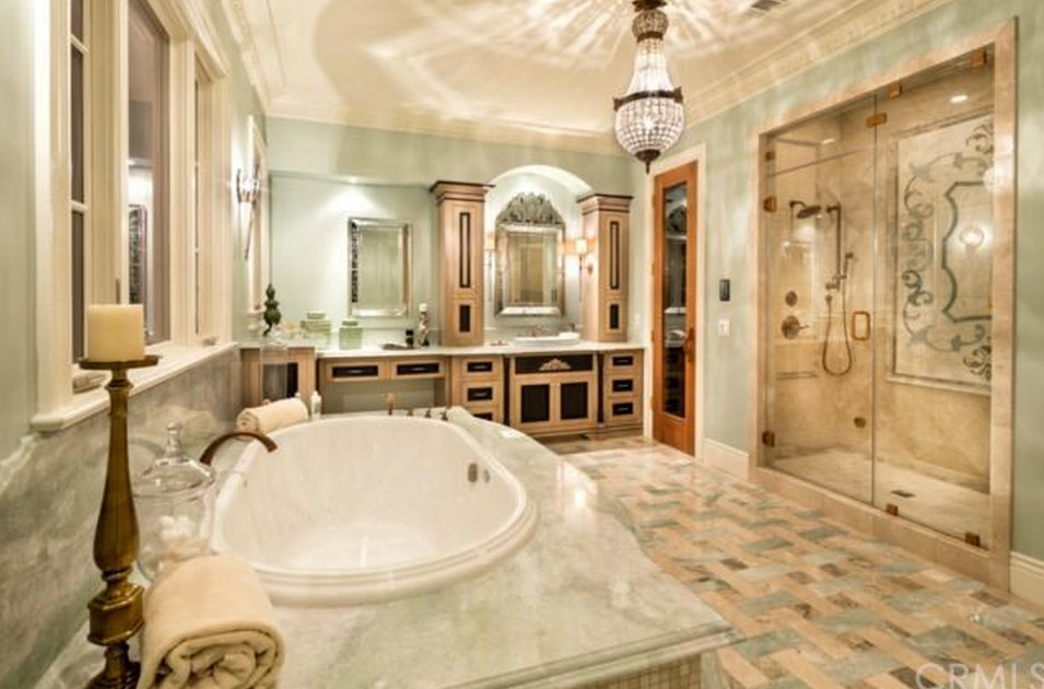Mansion Master Bathroom
 $5 8 Million Newly Built French Country Inspired Mansion