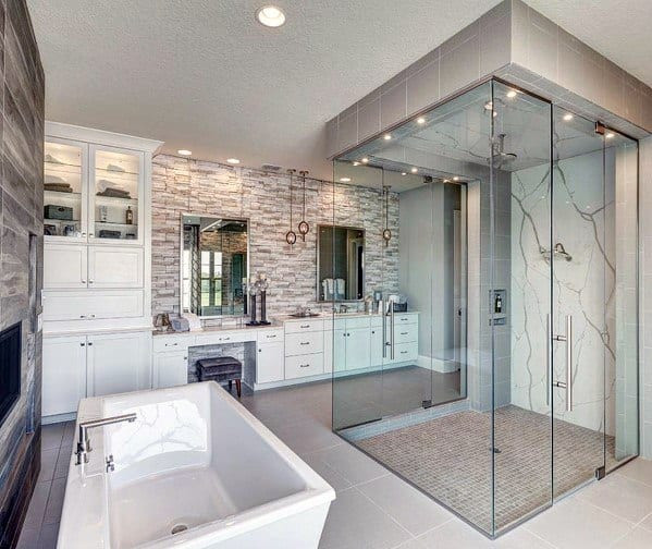 Master Bathroom Design
 Top 60 Best Master Bathroom Ideas Home Interior Designs