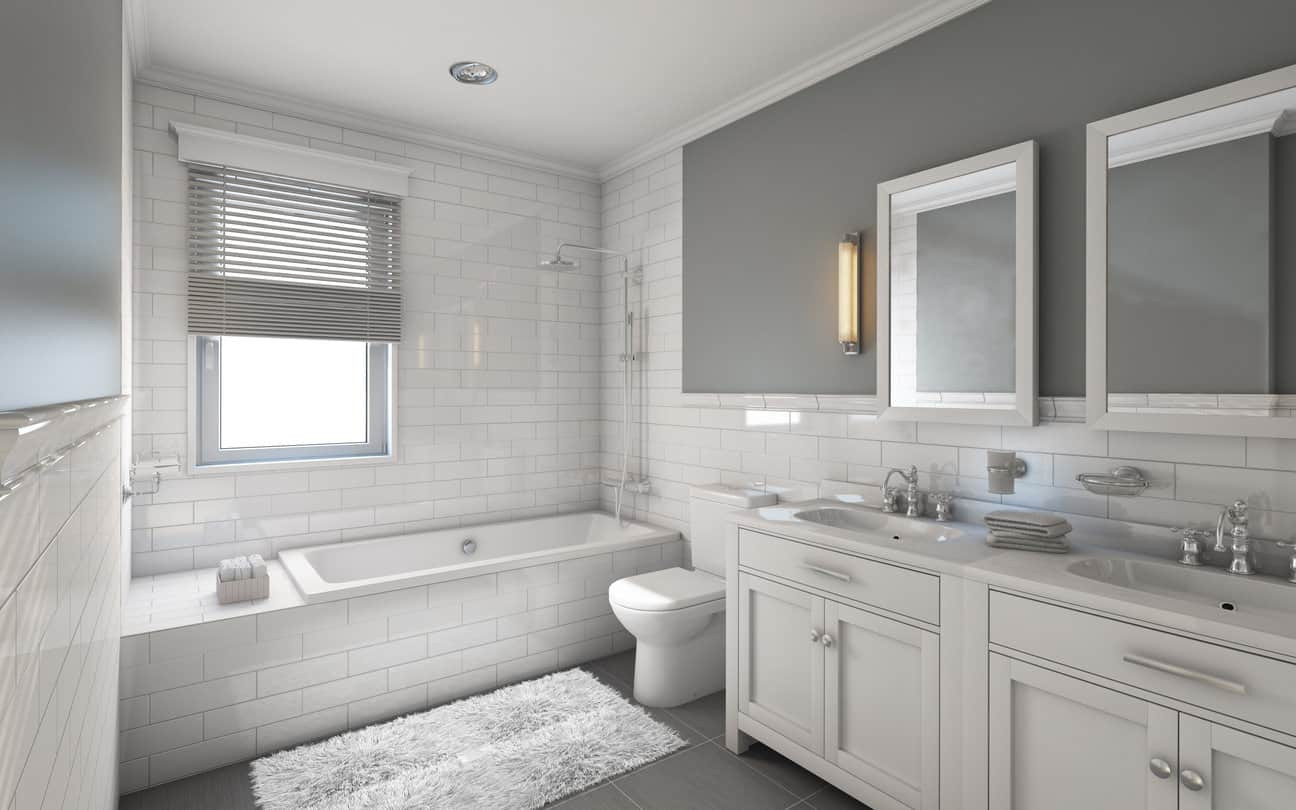 Master Bathroom Tile Ideas
 33 Elegant White Primary Bathroom Ideas 2020 s