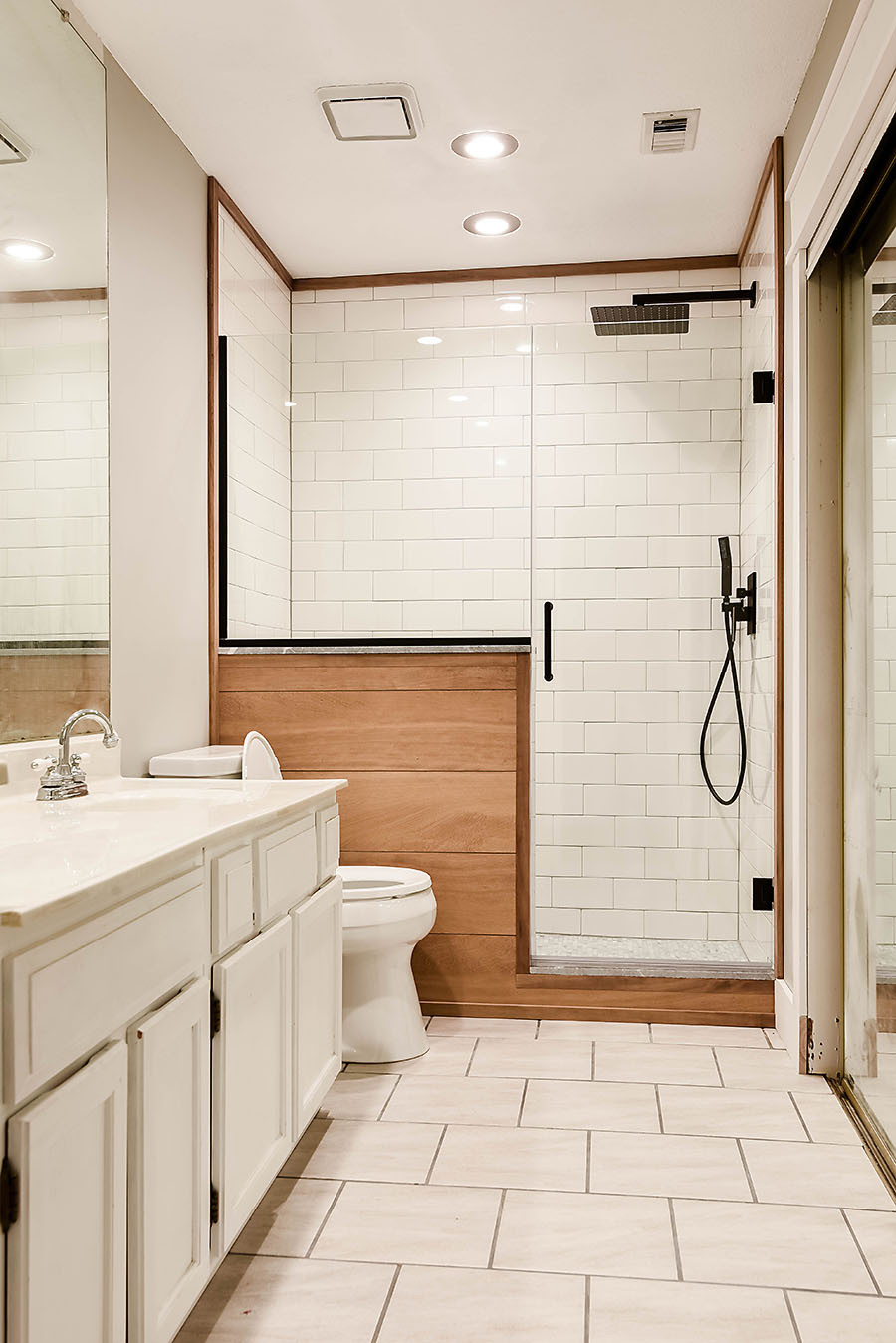 Master Bathroom Walk In Shower
 Master Bathroom Renovation Converting a Bathtub into a
