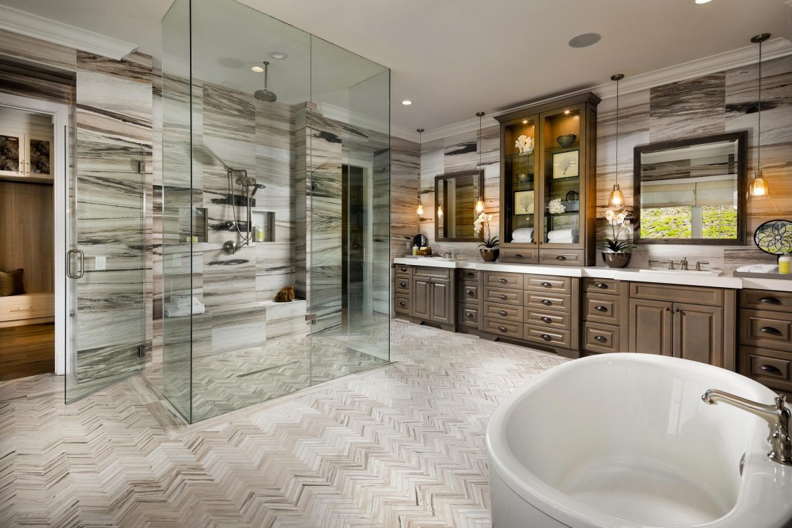 Master Bedroom Bathroom
 The Modern Dual Master Bedroom Trend in Luxury Homes