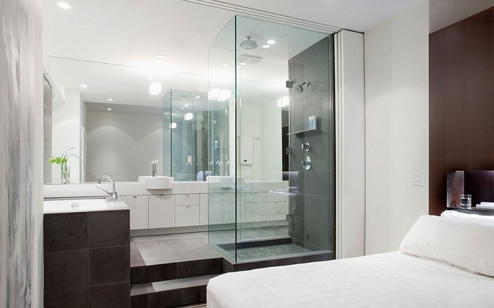Master Bedroom Bathroom
 Incredible Open Bathroom Concept for Master Bedroom