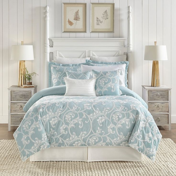 Master Bedroom Bedding Sets
 Croscill Willa forter Set With images