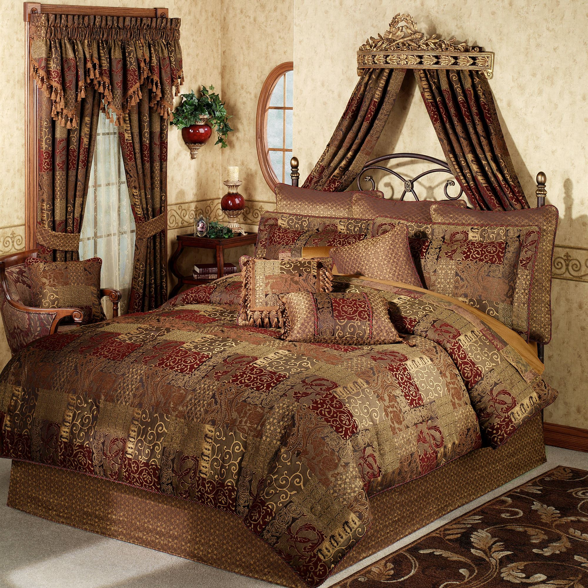 Master Bedroom Bedding Sets
 Galleria forter Bedding by Croscill