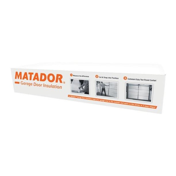 Matador Garage Door Insulation Kit
 Matador Universal 7 Ft Steel Garage Door Insulation Kit