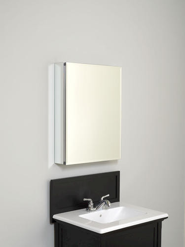 Menards Bathroom Mirrors
 Premium Frameless Beveled Swing Door Medicine Cabinet at