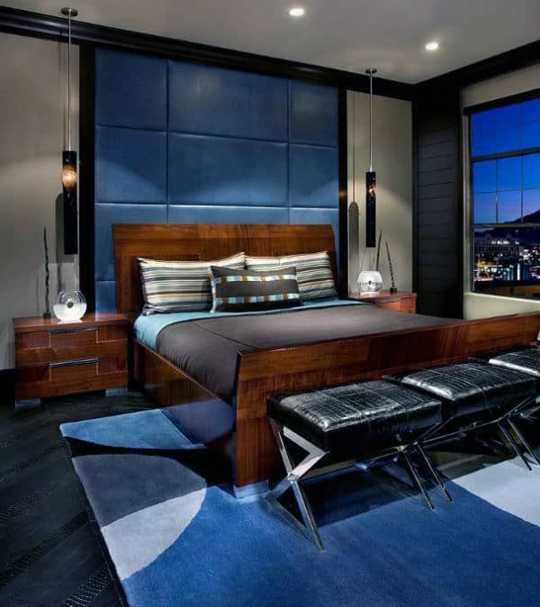 Mens Bedroom Curtains
 60 Men s Bedroom Ideas Masculine Interior Design Inspiration
