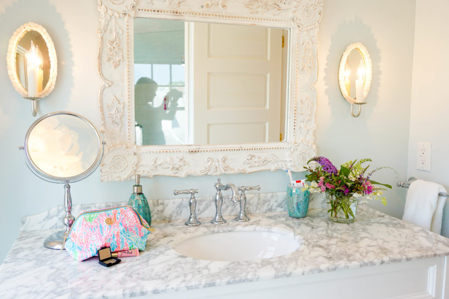 Mermaid Bathroom Decor
 Mermaid Loft Bathroom Reveal I Believe in Pink