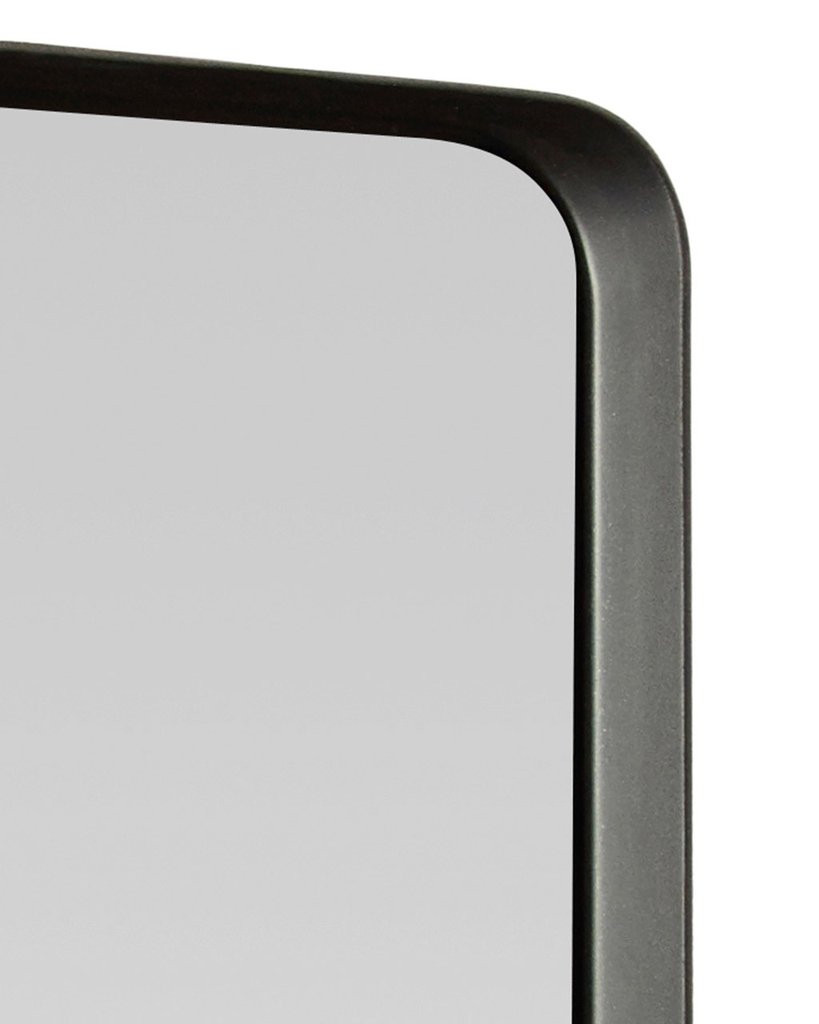 Metal Framed Bathroom Mirrors
 Kelly Black Wall Mirror Rectangular Metal Framed Delivery