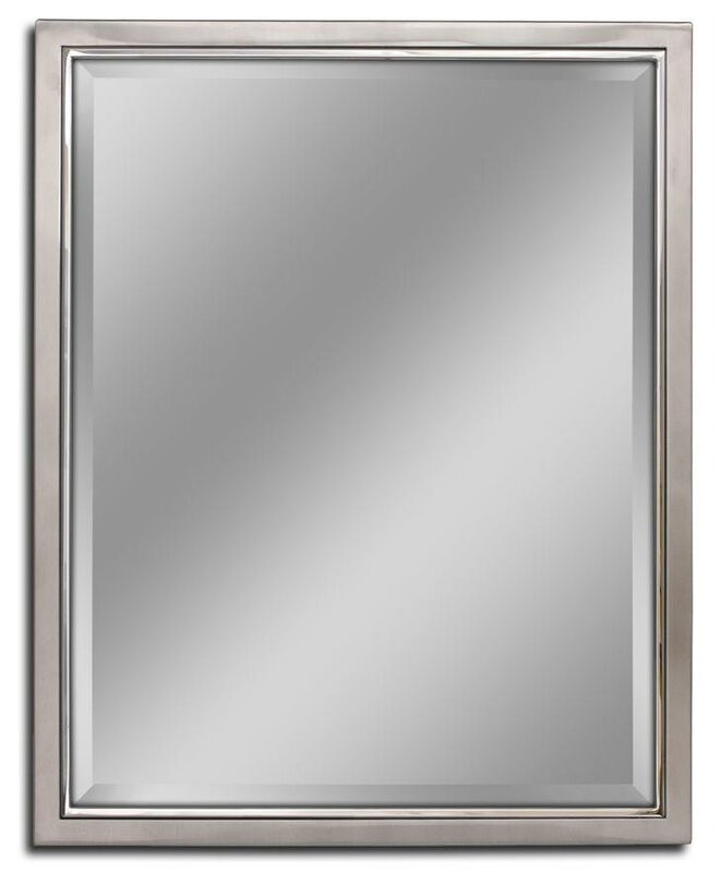 Metal Framed Bathroom Mirrors
 Red Barrel Studio Kennith Classic Metal Framed Bathroom
