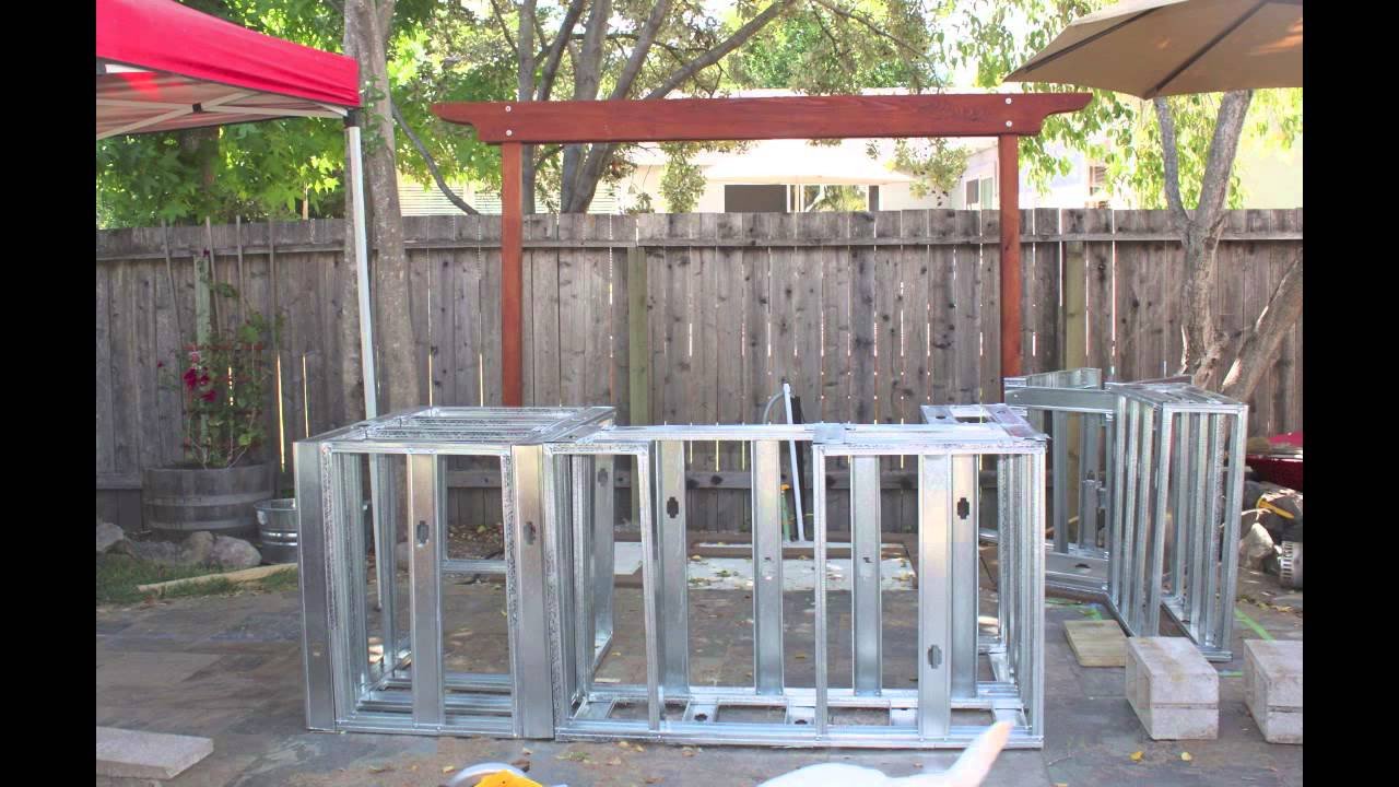 Metal Studs For Outdoor Kitchen Elegant Outdoor How To Build An Outdoor Kitchen With Metal Studs Of Metal Studs For Outdoor Kitchen 