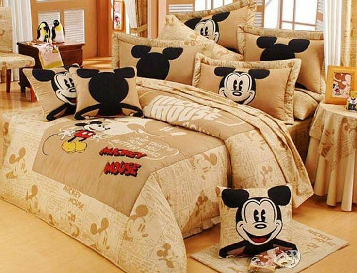Mickey Mouse Decor For Bedroom
 Mickey Mouse bedroom decor atp Pinterest