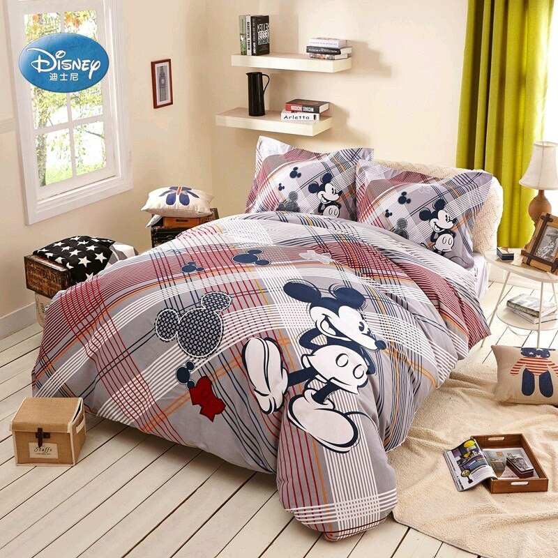 Mickey Mouse Decor For Bedroom
 Disney Striped Mickey Mouse Bedding Set Textile Children s