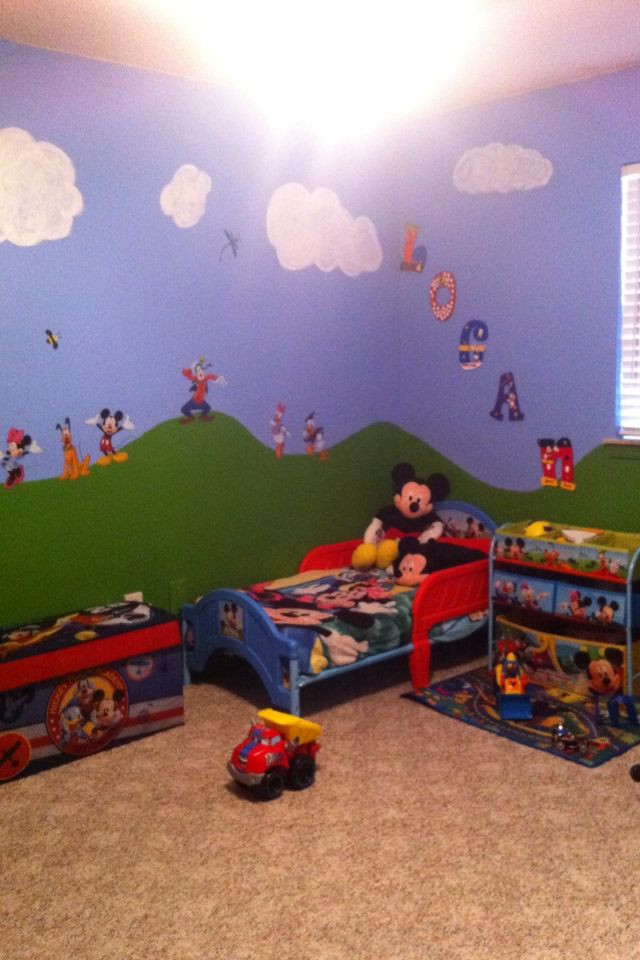Mickey Mouse Room Decor For Baby
 Mickey Mouse Room