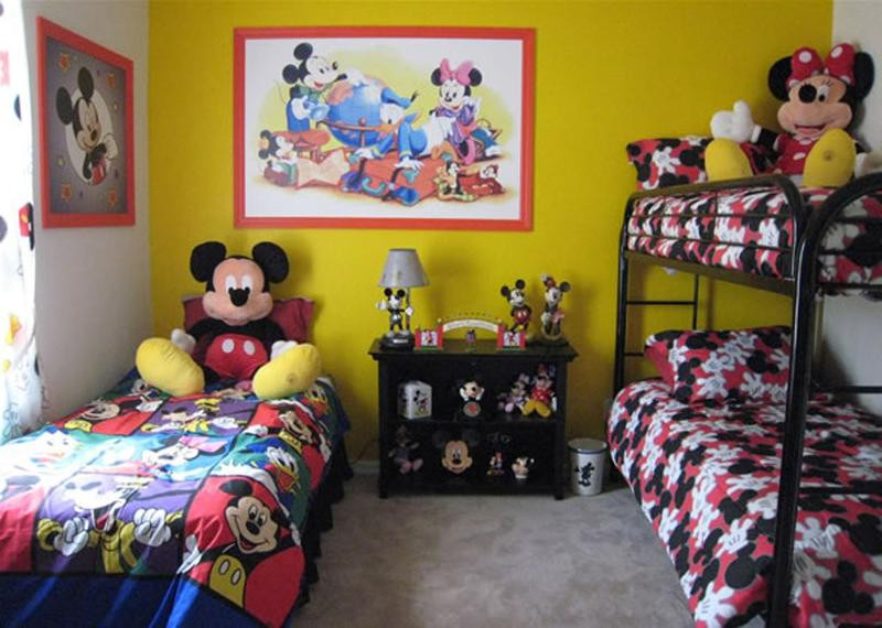Mickey Mouse Room Decor For Baby
 15 Mickey Mouse Inspired Bedrooms for Kids Rilane