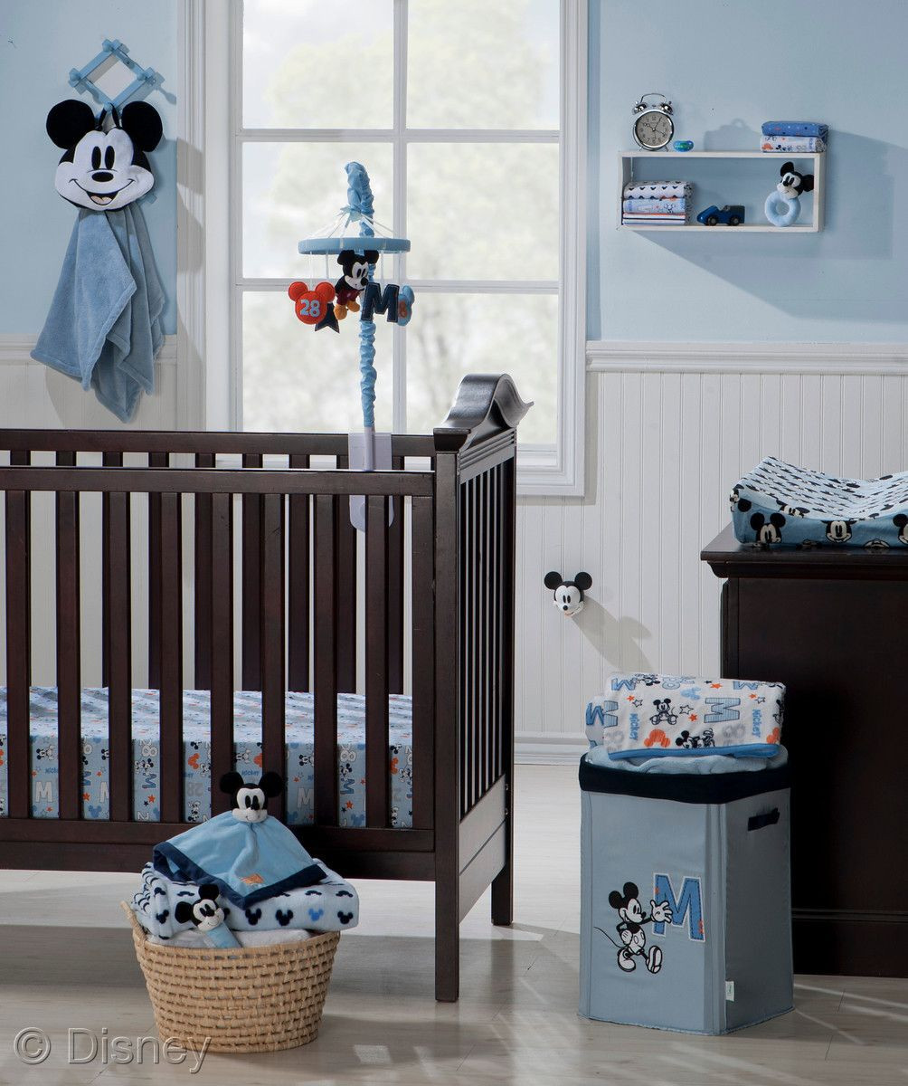 Mickey Mouse Room Decor For Baby
 Disney nursery idea e day I would love to do this