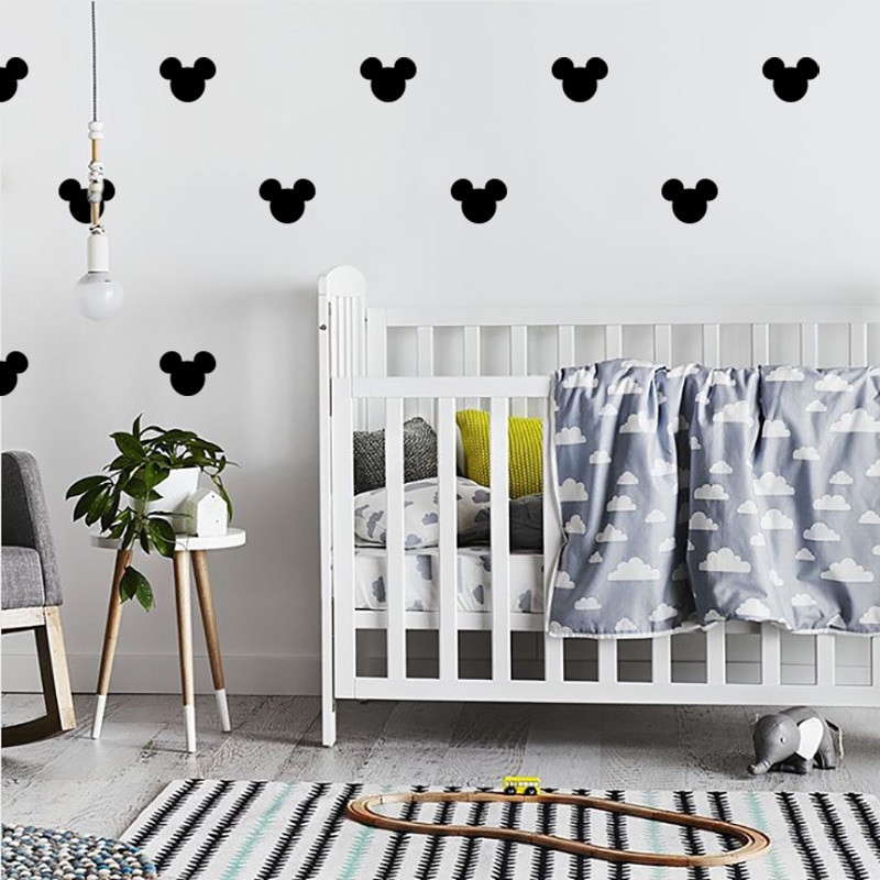 Mickey Mouse Room Decor For Baby
 Mickey Mouse Baby Room Home Decor Girl Room Wall Sticker