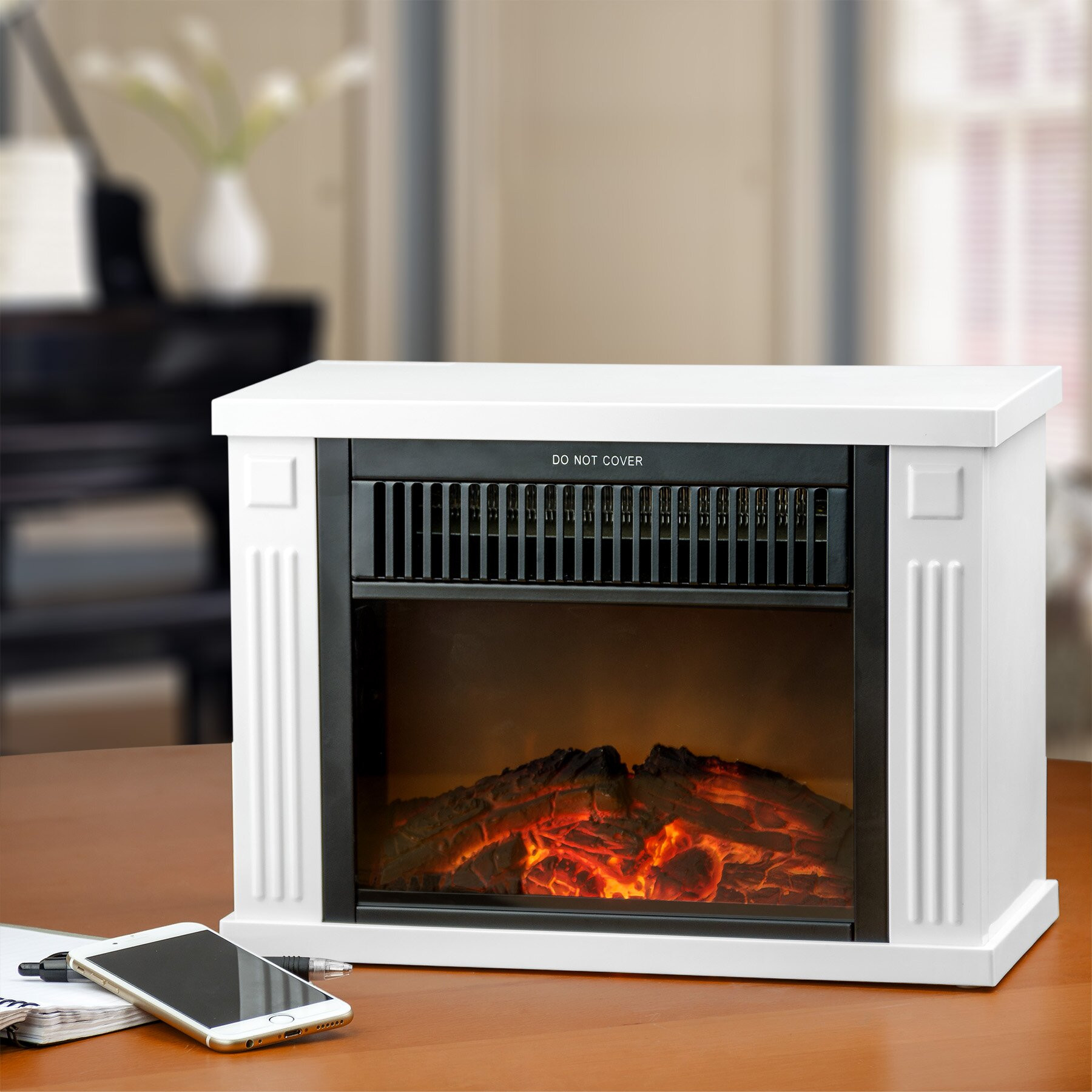 Mini Electric Fireplace Heater
 AKDY 1 000 Watt Portable Electric pact Heater & Reviews