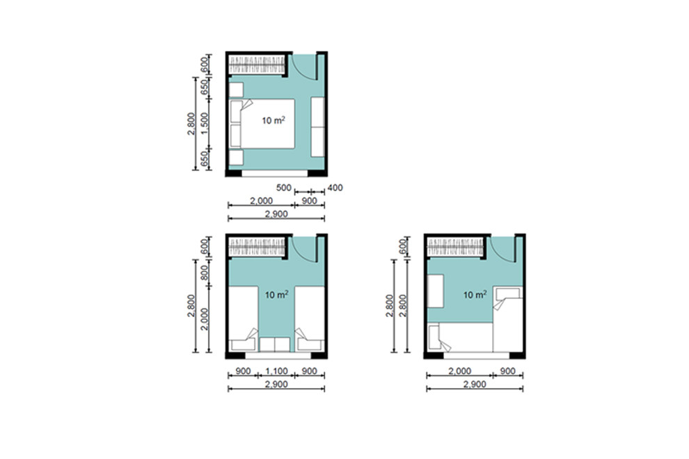 Minimum Bedroom Dimensions
 Floor Plan Manual Housing Third Revised And Expanded